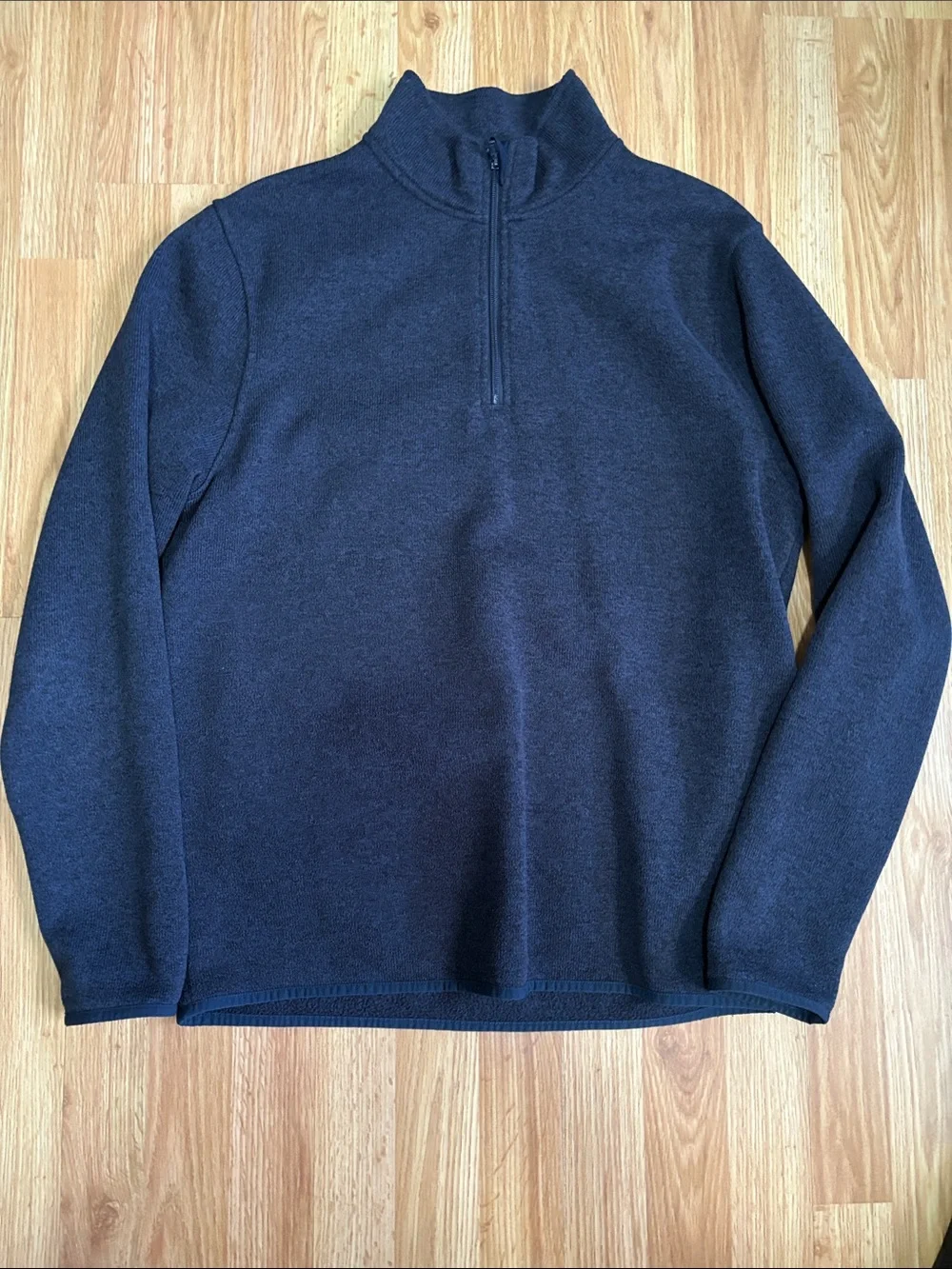 J. Crew Men's Half-Zip Sweater - Navy Blue